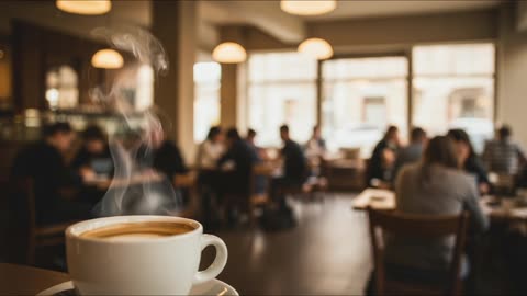 1 Hour Ambient Cafe Sounds: Coffee Shop Noises for Focus & Productivity
