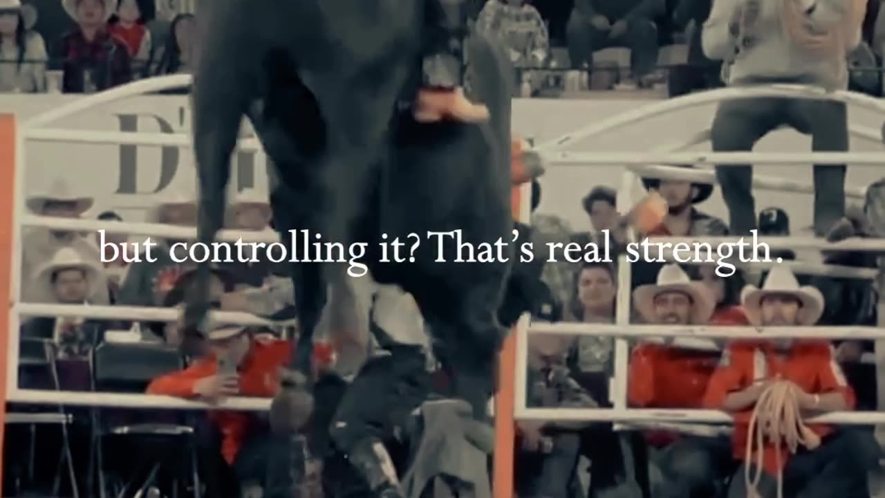 True Strength = Self-Control !