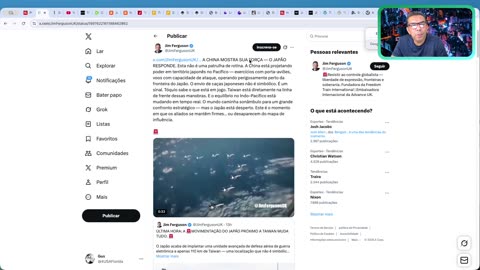 Geopolitica: Atualizacoes 59 - Japao x China | USA x Venezuela | Israel | Brasil