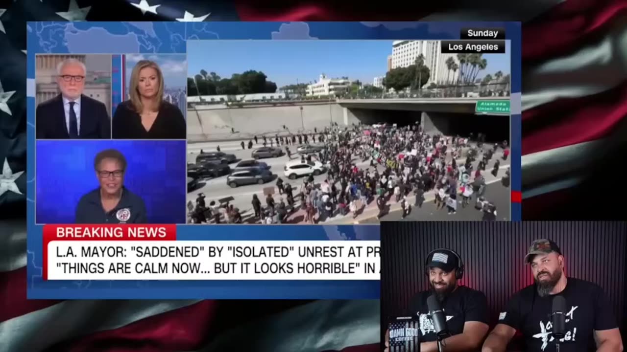 HODGE TWINS: Awkward! CNN EXPOSES LA Mayor’s Riot Failure on Live TV!