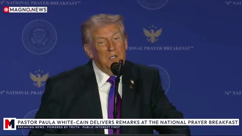 🇺🇸 President Donald Trump Delivers Remarks at the National Prayer Breakfast in Washington, DC [LIVE]