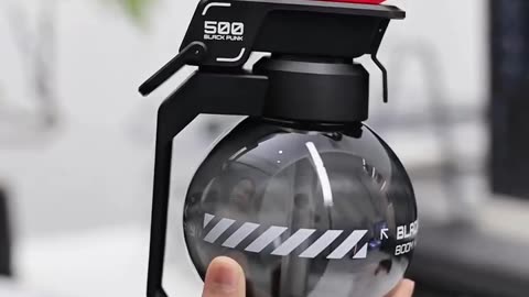 Grenade Humidifier – 500ml Portable Cyberpunk Cool Mist Air Diffuser (USB Rechargeable, Quiet)