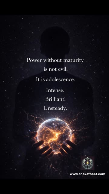 Is Humanity Still in Its Adolescence?