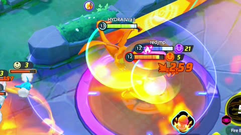 Charizard 1v4 Clutch + Rayquaza KO & 96 Goal! #shorts #pokemonunite #gaming