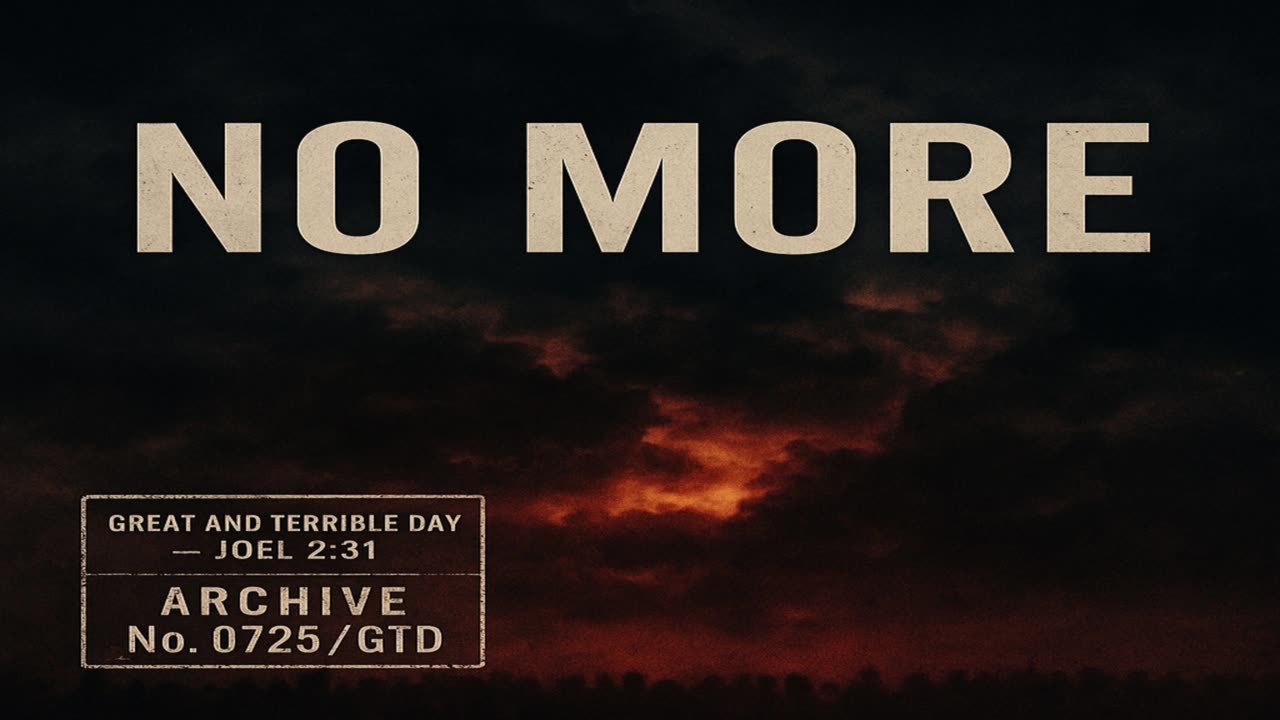 No More