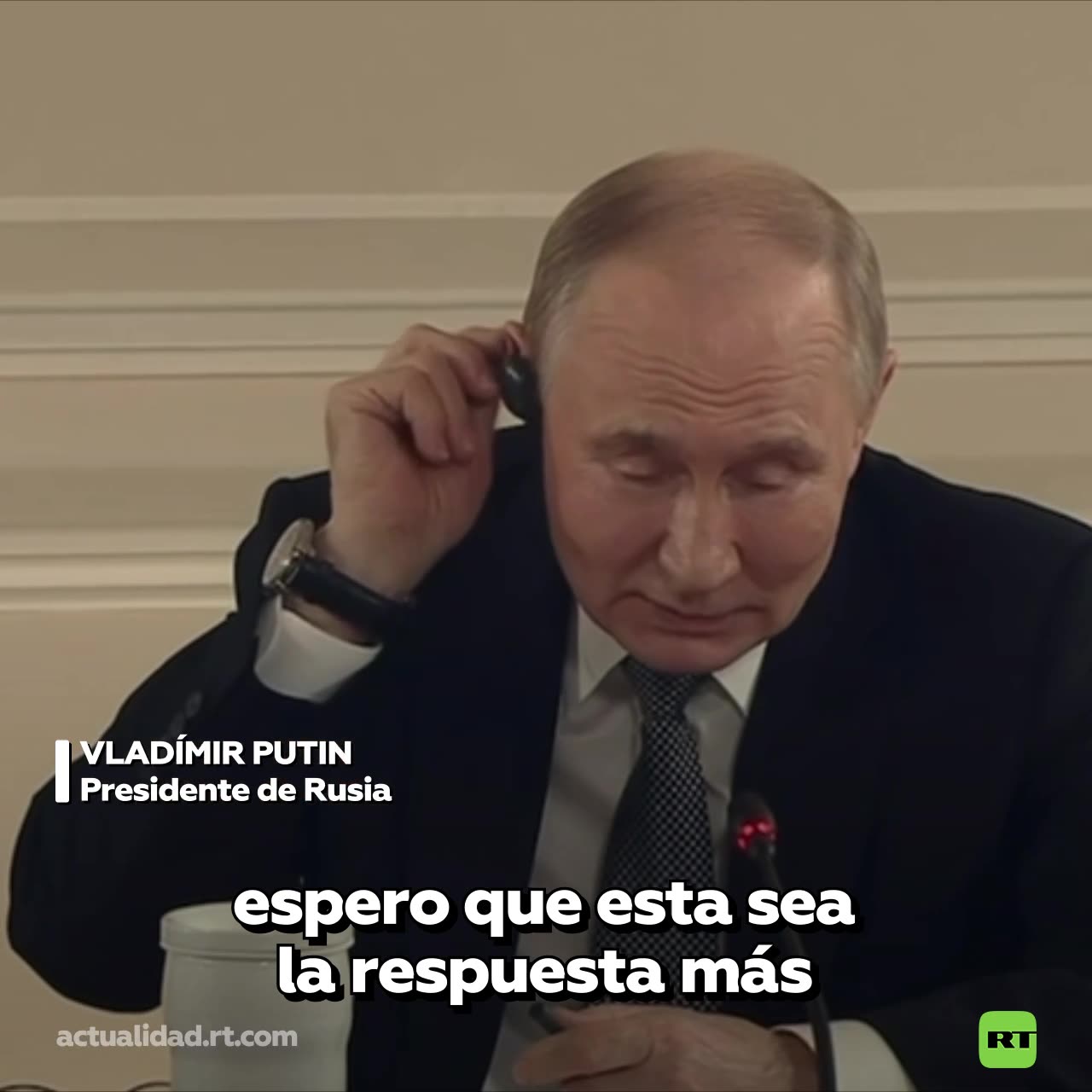 Putin no quiere ni considerar el posible asesinato de Jamenei