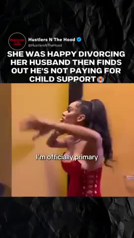 Sheboon celebrates divorce then finds out no child support