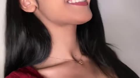 So close to smile of her