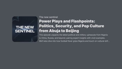 Power Plays and Flashpoints