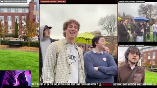 Tommyboi & patriots debating students at Oregon State University.