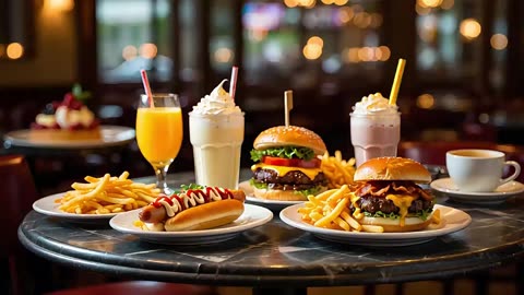 Juicy Double Patty Smash Burger Perfection