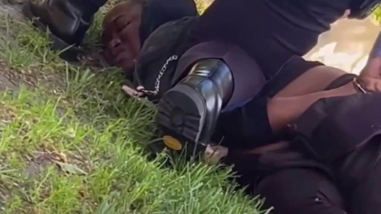 Diversity woman stabbing spree