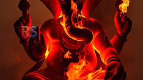 🔥 Bappa Burns All Hate | Ganpati Motivational Shayari |