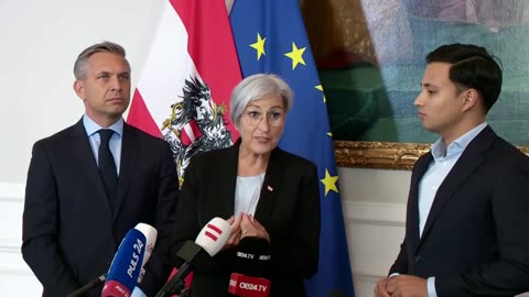 Doorsteps vor dem Ministerrat