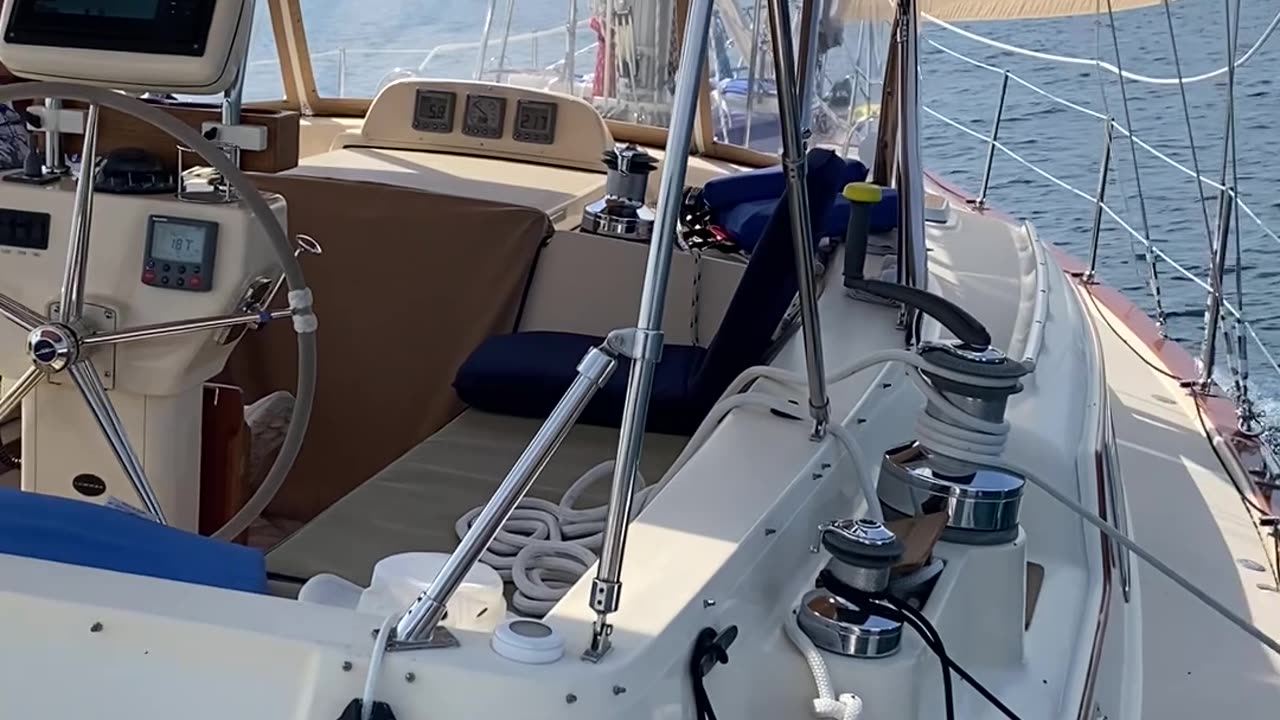 Pleasant Sailing on Lake Huron, June ‘25 #sailing #lakecruise #greatlakes