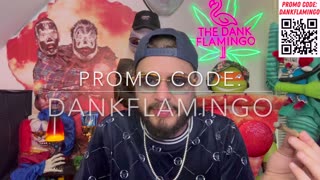 Purple Push Pop Fire from Lit Farms with the Dank Flamingo!!!