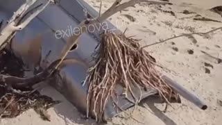 🇺🇦🚀 A huge Ukrainian missile was found in the occupied territories