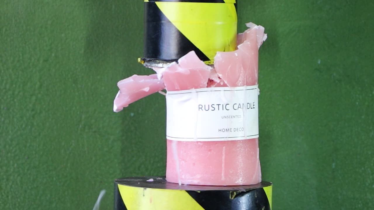 Rustic Candle Crushing