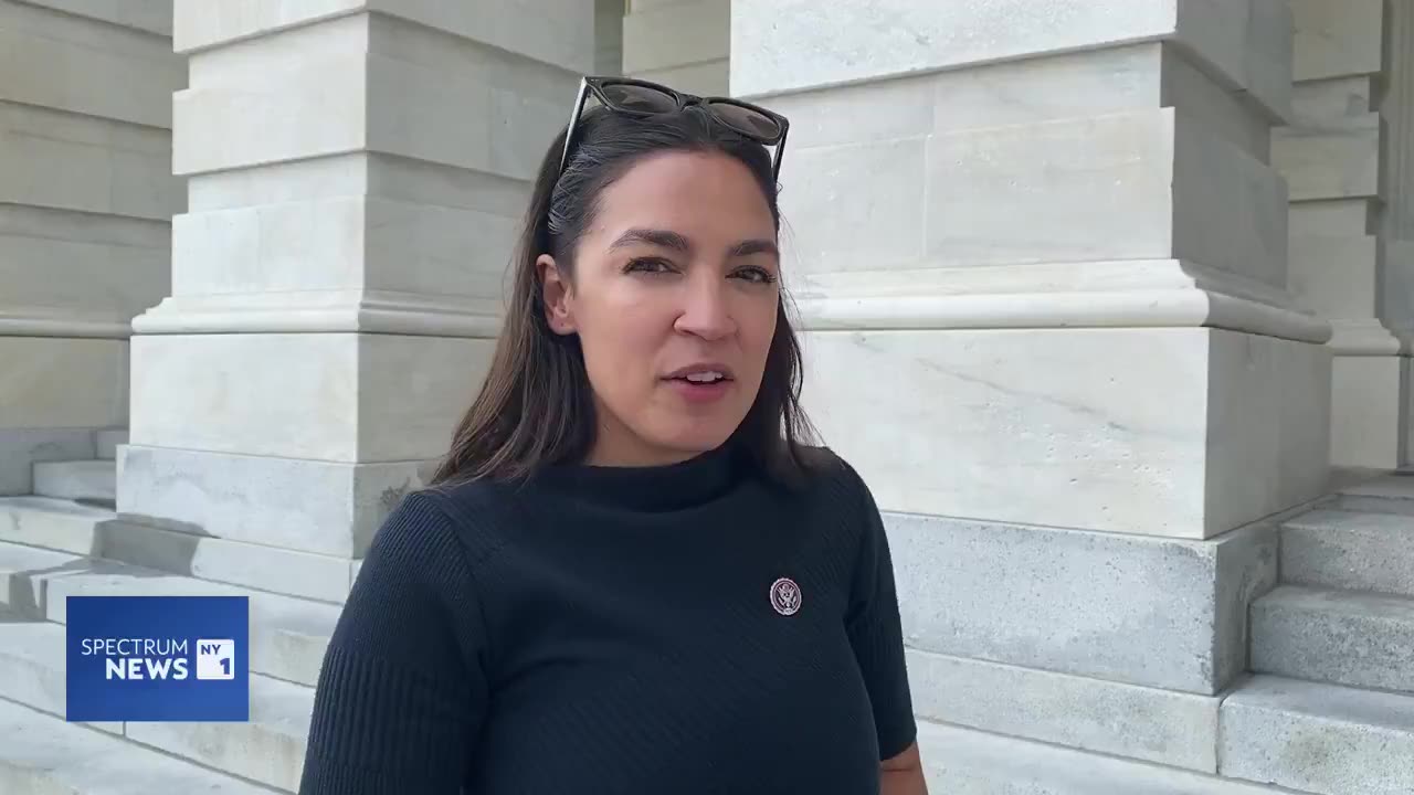 AOC on Elon and Trump war