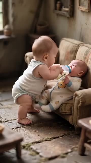 Heart-Melting Baby Moment 🍼👶❤️