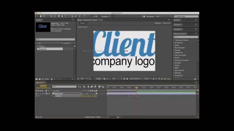 Logo Animation After Effects Template How to Tutorials