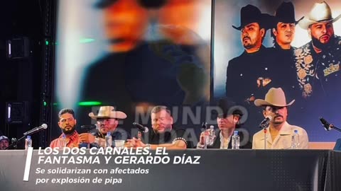 ¡Unidos por la TRAGEDIA! 💔 Los Dos Carnales, El Fantasma y Gerardo Díaz ORGANIZAN AYUDA en CDMX