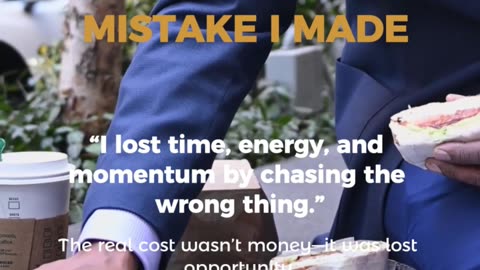 The Most Expensive Mistake I Made