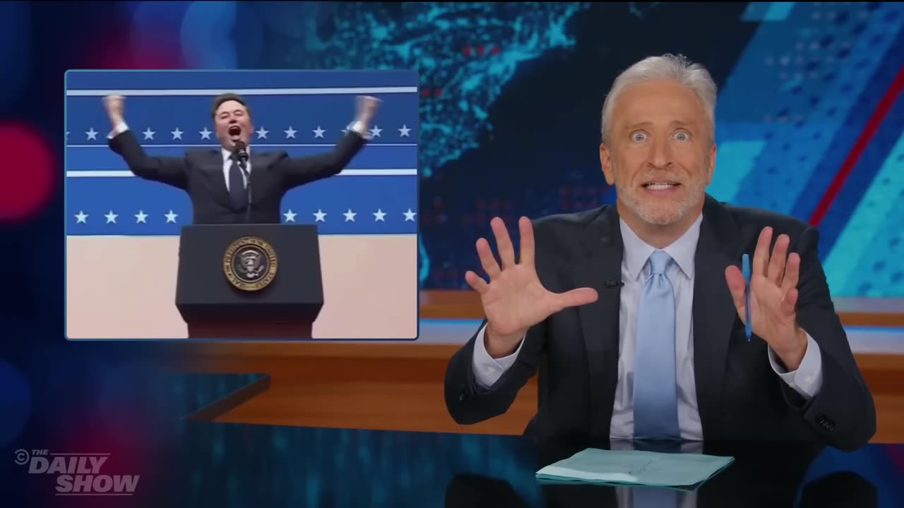 Jon Stewart on Elon Musk's Black-Eyed Exit & Trump's Insane New Biden Conspiracy | The Daily Show