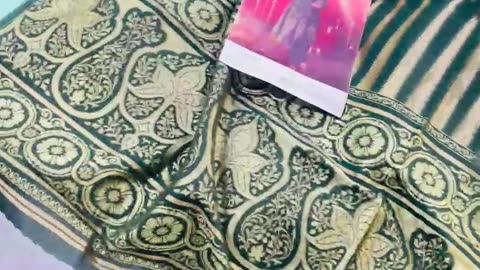 JACQUARD Premium Broshia Banarsi Jacquard Lawn Collection DROP-1