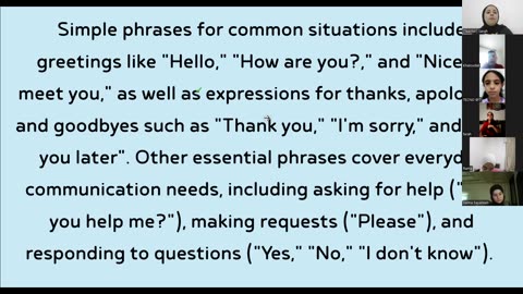 simple phrases