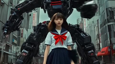 Japanese High School Girls and Robots