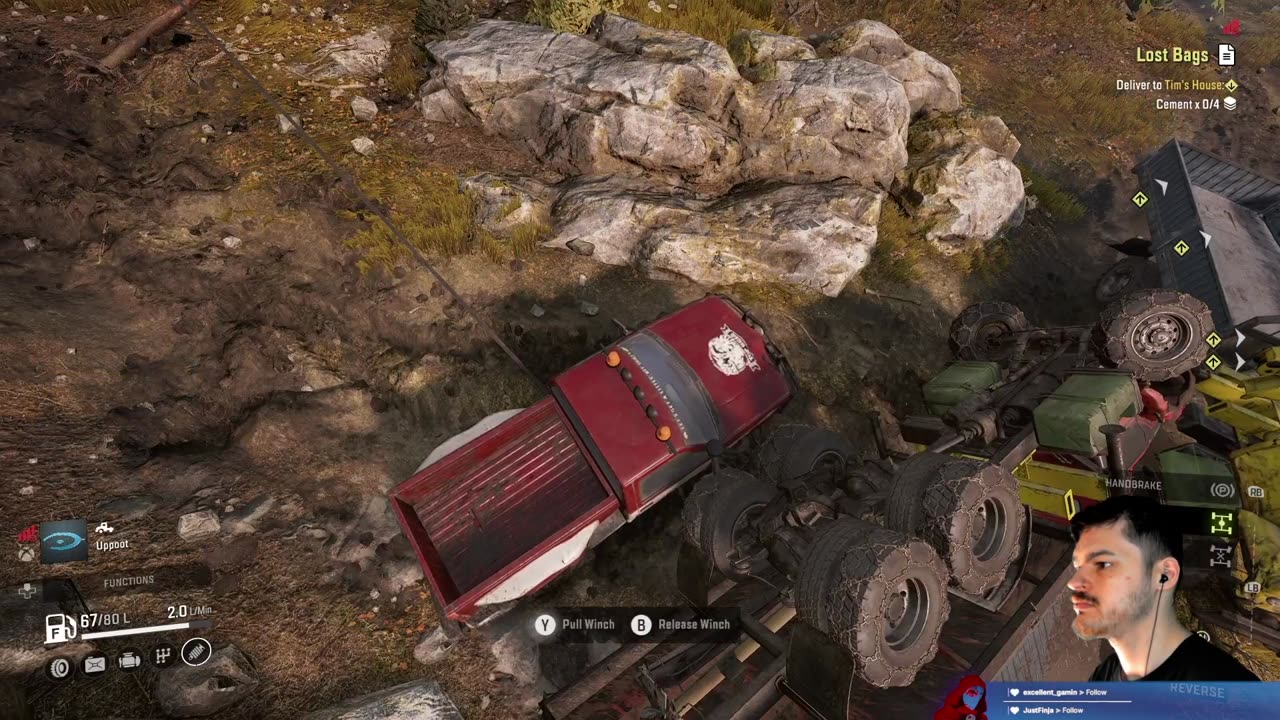 SnowRunner🎃 HARDMODE 🕸 Extremely difficult TRUCKING🧛MUDDY NOOOOOOOO HELP US 🧟