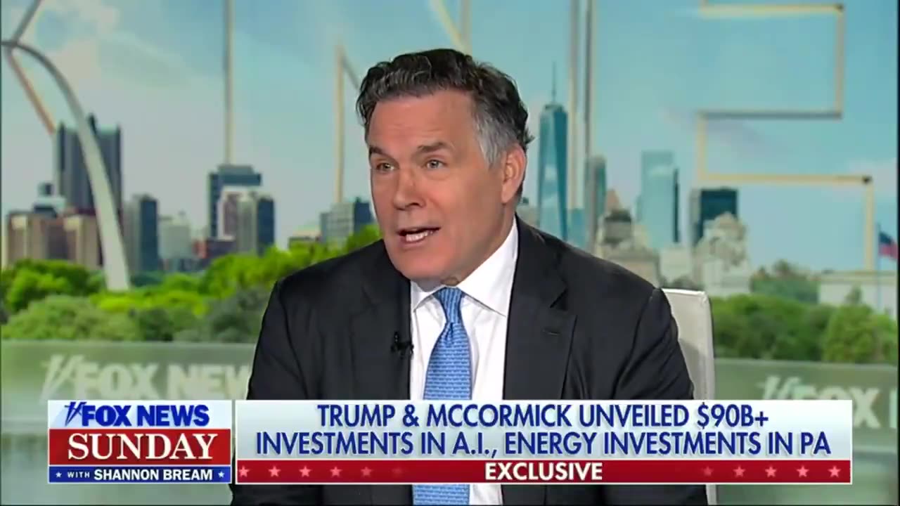 Senator McCormick on the historic investments announced in PA last week