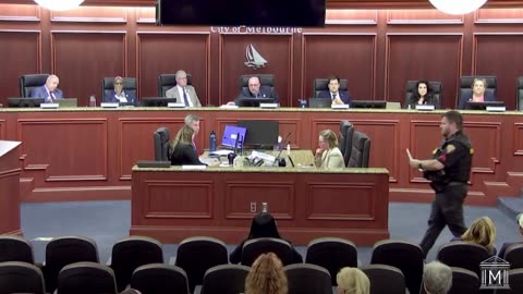 Long Island Audit's Sean Reyes removed from Melbourne City Council Meeting 9/25/25
