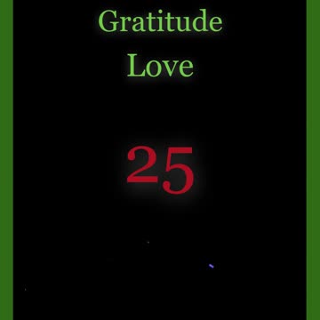 31 Days of Sound Therapy .. GRATITUDE LOVE