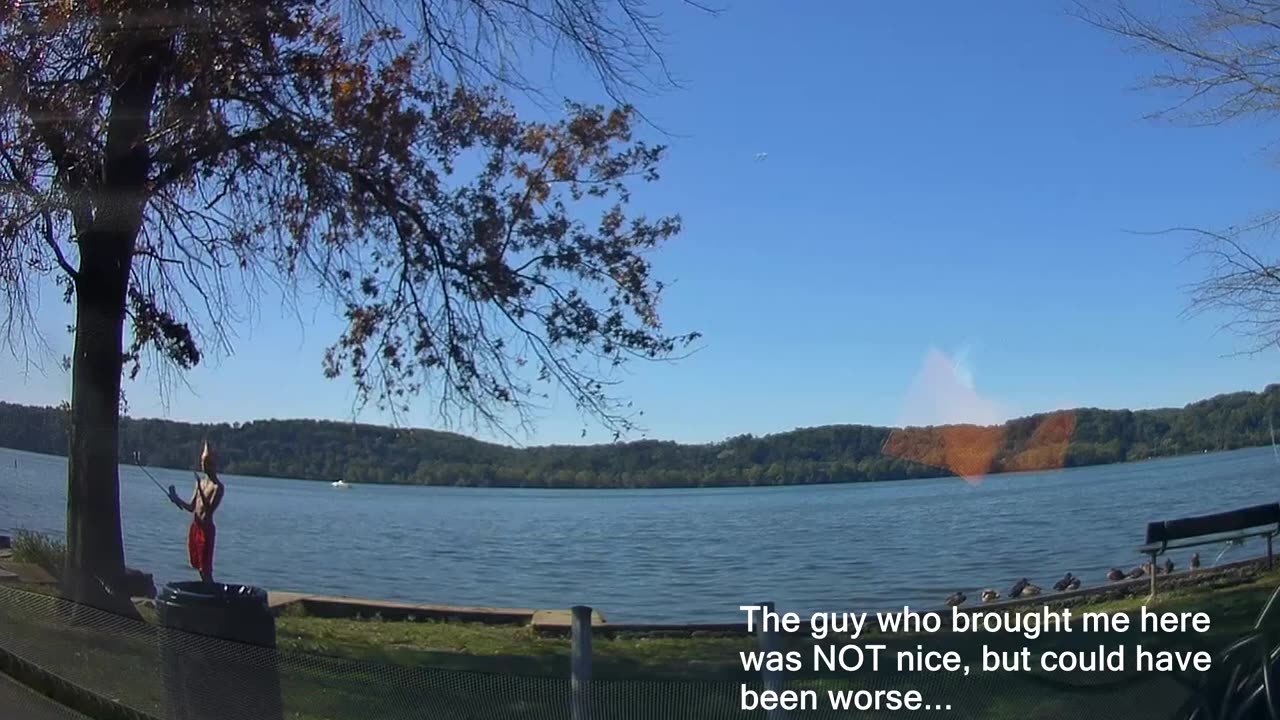 You go the River in Port Deposit, Maryland & see this.. what do you do_ _ Joe Winko