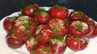 Quick Cooking Pickled Radishes Very Delicious
