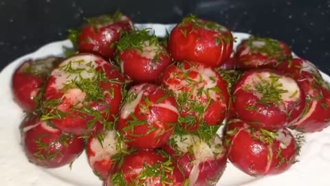 Quick Cooking Pickled Radishes Very Delicious