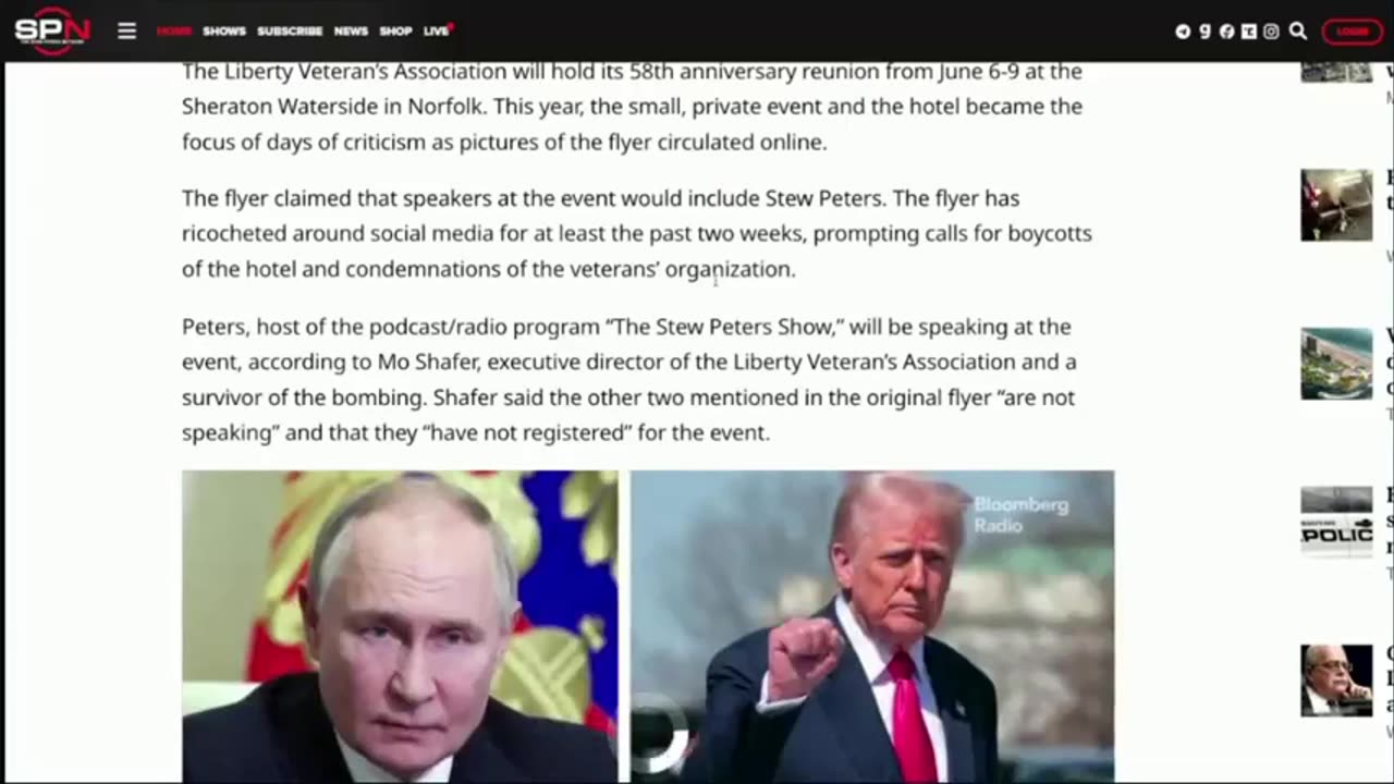 Stew Peters Discusses the USS Liberty