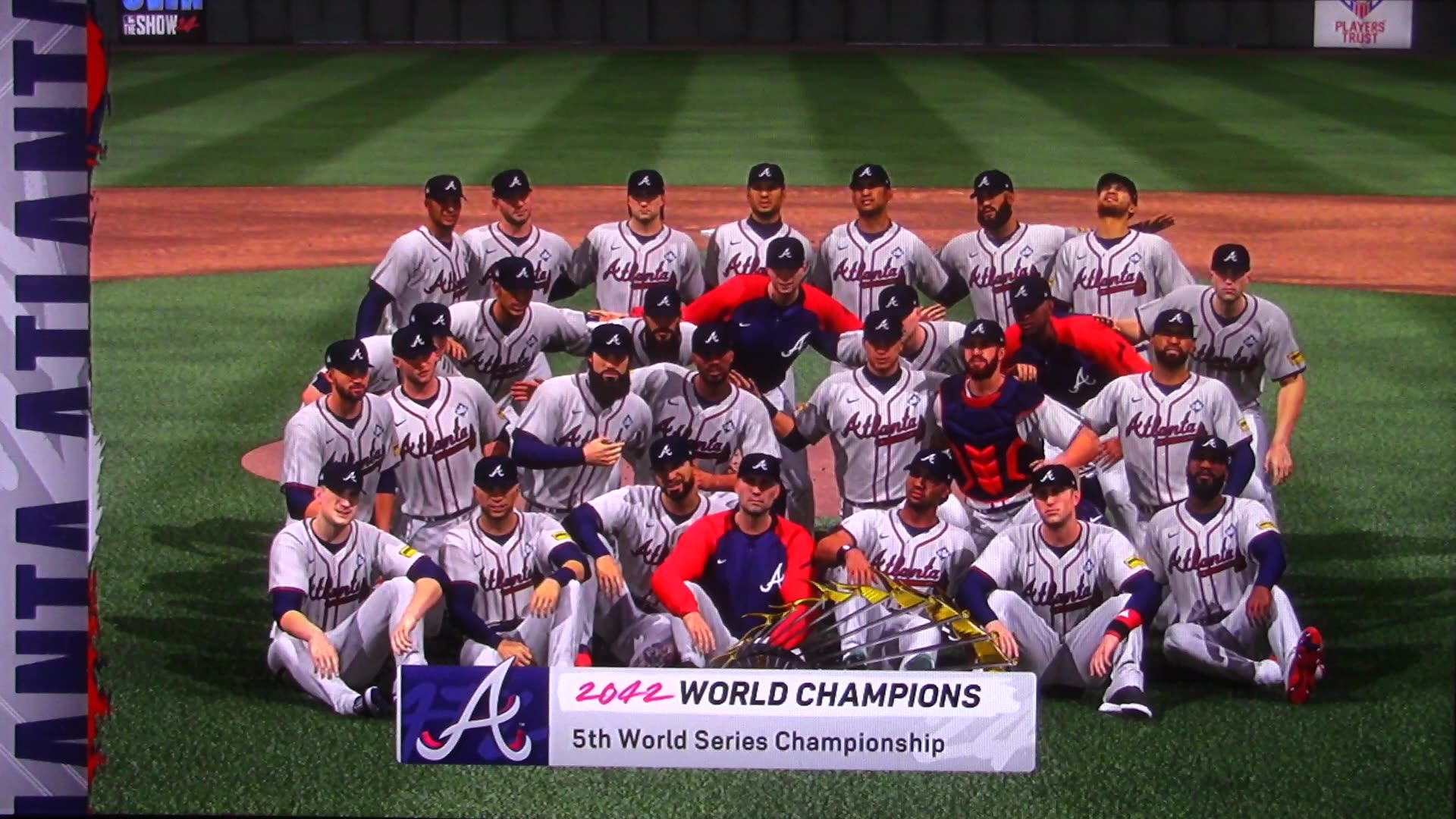 MLB The Show: Atlanta Braves vs Chicago White Sox (S17 World Series G5)