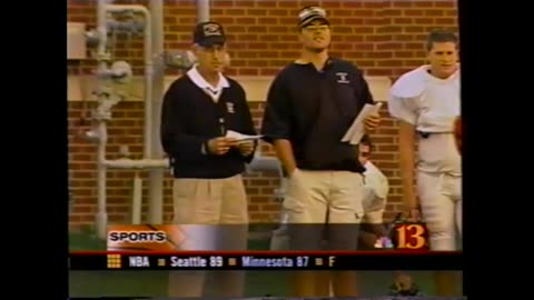 November 11, 2003 - WTHR 11 PM Monon Bell Preview with Nick Mourouzis
