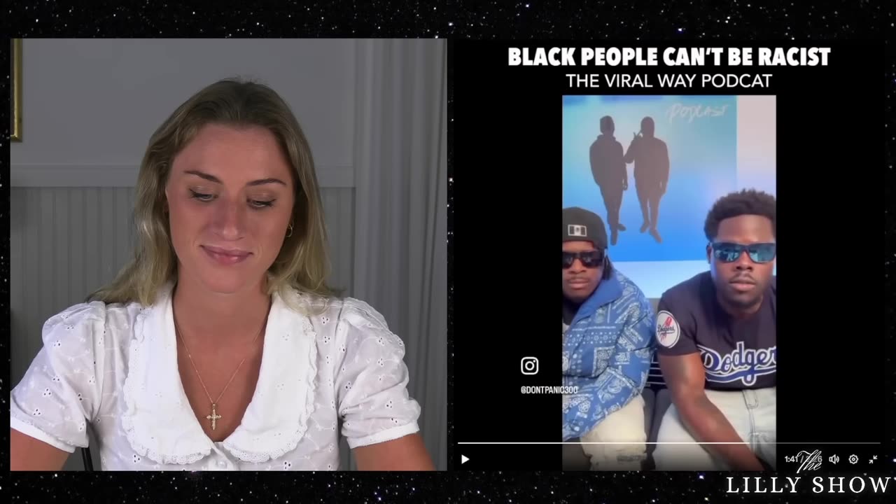 Lilly Gaddis: She debuks myth " Blacks can't be racist