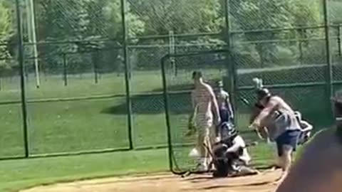 When you remember the ball, the crowd, everything... but forget how to human! 🤦‍♂️⚾