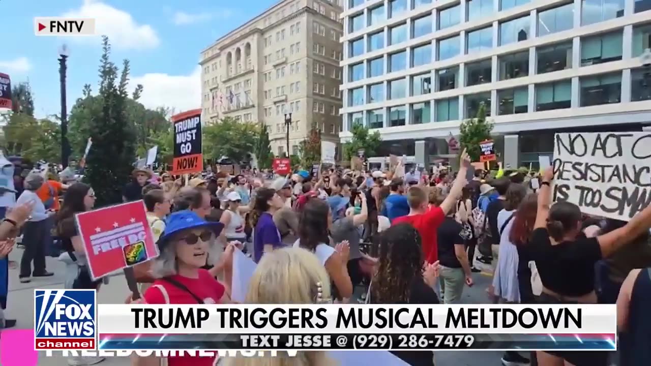 Trump goes out of the way to protect reporters who call him a 'dictator'