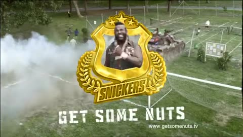 Mr. T Snickers commercial get some nuts original