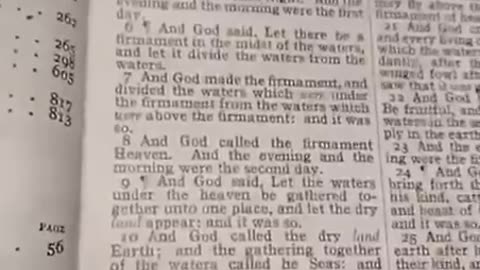 The Freemason Bible mentions the firmament so many times!
