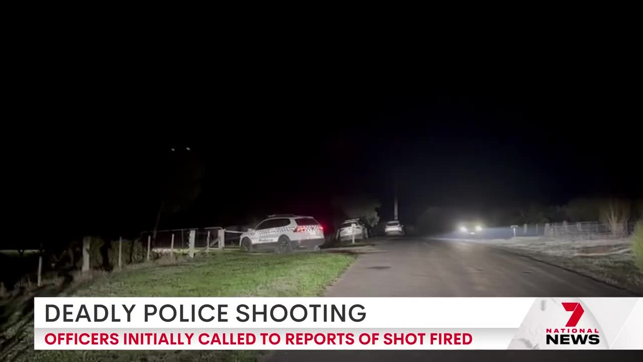 Police shoot and kill armed man in standoff ｜ 7NEWS Australia