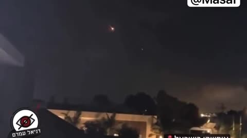 🛡️🚀 Israel Iran War | Iron Dome Intercepts Incoming Missiles Near Tel Aviv | RCF