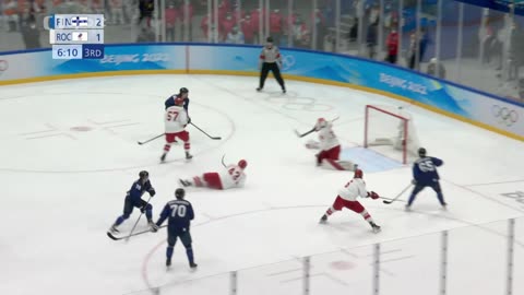 Finsko vs Rusko - finále ZOH 2022