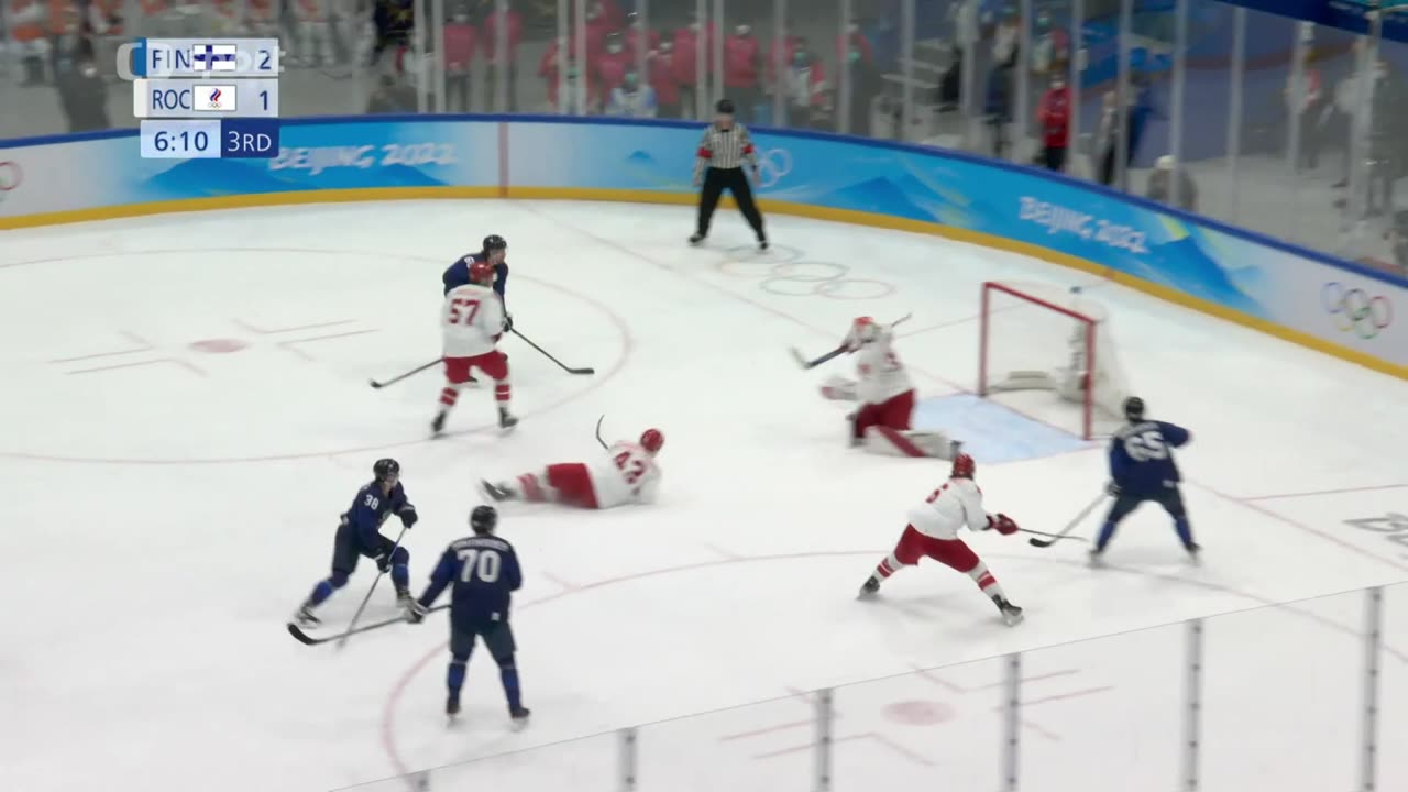 Finsko vs Rusko - finále ZOH 2022